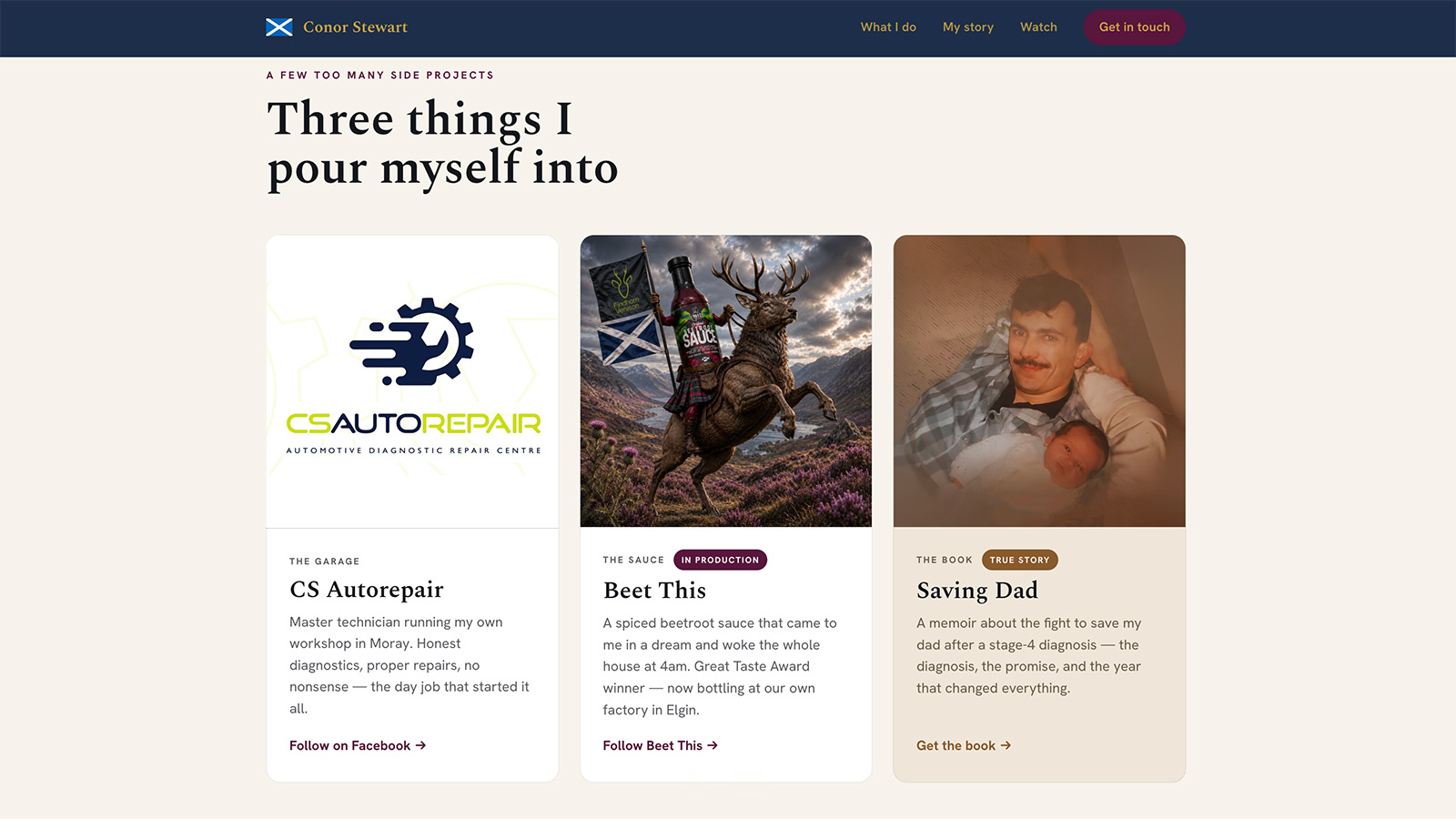 Conor Stewart — screenshot 2